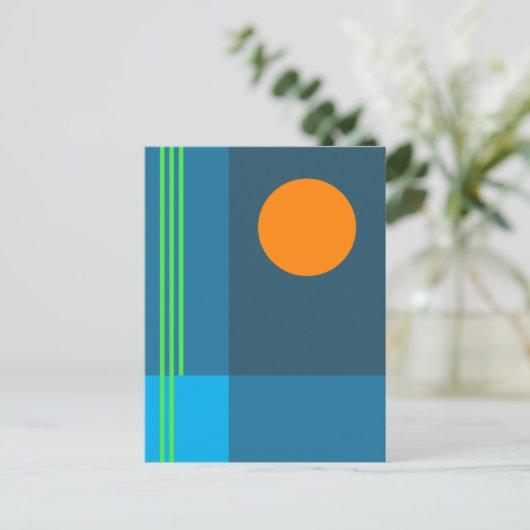 ABSTRACT 2 BRIEFKAART (Staand voorkant)