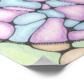 Abstract 2 Doodle Art Print 8x8in. (Hoek)