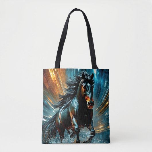 Abstract 2 krachtige Design Tote Bag (Voorkant)