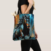 Abstract 2 krachtige Design Tote Bag (Dichtbij)