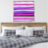 Abstract #2: Paarse Vervaaging Canvas Afdruk (Insitu (Slaapkamer))