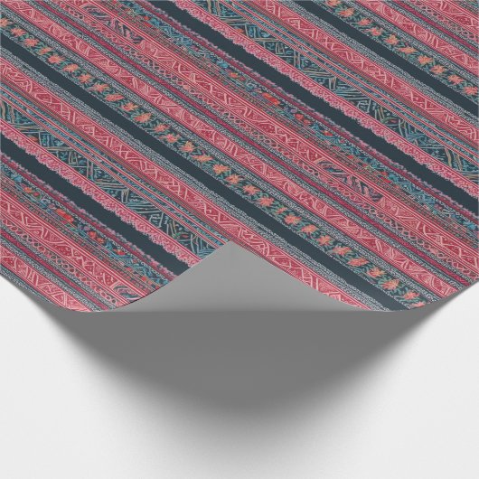 Abstract 2 Patroon Hmong Verpakkingsdocument Cadeaupapier (Hoek)