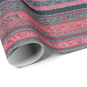 Abstract 2 Patroon Hmong Verpakkingsdocument Cadeaupapier (Rol Hoek)