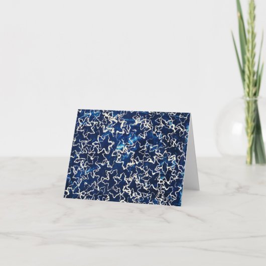 Abstract_32 Opmerking Kaart<Blank Inside> Bedankkaart (Voorkant)