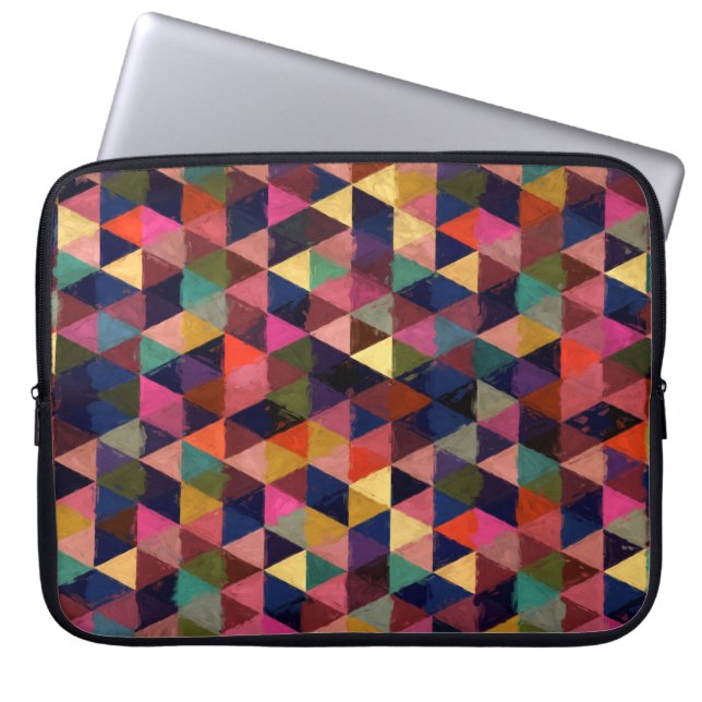 Abstract #374 laptop sleeve (Voorkant)