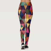 Abstract #374 leggings (Achterkant)