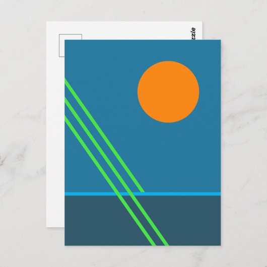 ABSTRACT 3 BRIEFKAART (Voorkant / Achterkant)