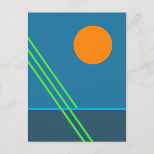 Abstract 3 briefkaart