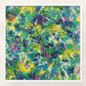 Abstract_3 Glazen Onderzetter (Voorkant)