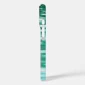 Abstract #3: Groene schittering Case-Mate iPhone H Case (Achterkant / Links)