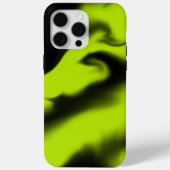 Abstract 3 in zwart en limoengroen Case-Mate iPhone case (Achterkant)