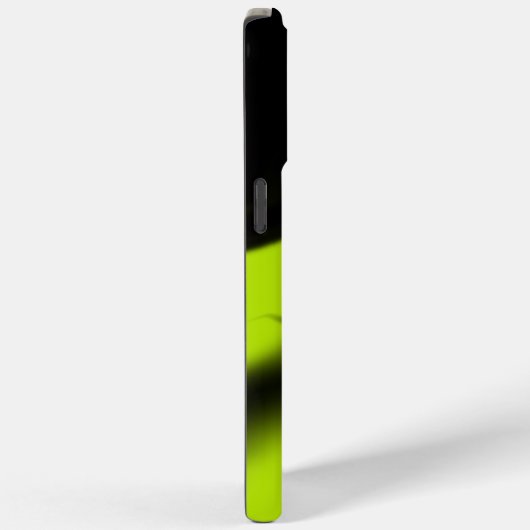 Abstract 3 in zwart en limoengroen Case-Mate iPhone case (Achterkant / Rechts)