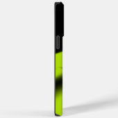 Abstract 3 in zwart en limoengroen Case-Mate iPhone case (Achterkant / Rechts)