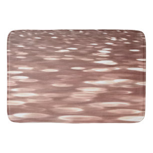 Abstract #3: Koper Roze Goud glans Badmat