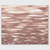 Abstract #3: Koper Roze Goud glans Cadeaupapier (Vlak)