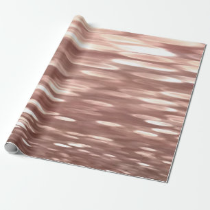 Abstract #3: Koper Roze Goud glans Cadeaupapier