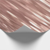 Abstract #3: Koper Roze Goud glans Cadeaupapier (Hoek)