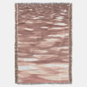 Abstract #3: Koper Roze Goud glans Deken (Voorkant Verticaal)