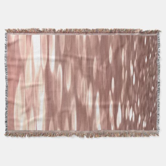 Abstract #3: Koper Roze Goud glans Deken (Voorkant)