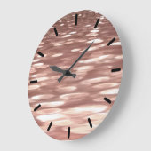 Abstract #3: Koper Roze Goud glans Grote Klok (Hoek)