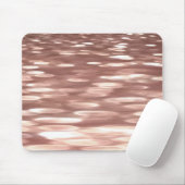 Abstract #3: Koper Roze Goud glans Muismat (Met muis)