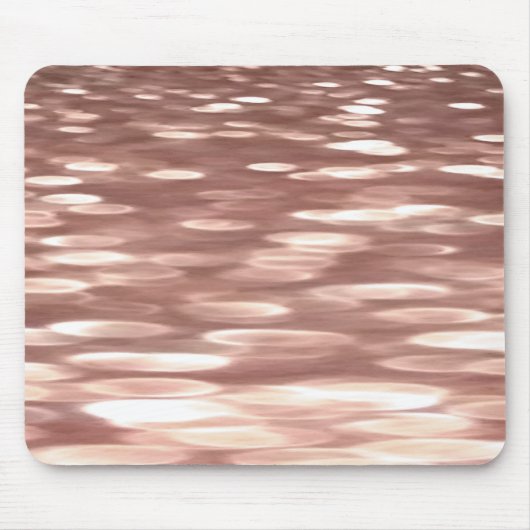Abstract #3: Koper Roze Goud glans Muismat (Voorkant)