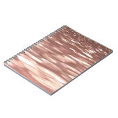 Abstract #3: Koper Roze Goud glans Notitieboek (Linkerzijde)