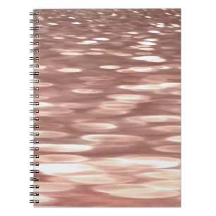 Abstract #3: Koper Roze Goud glans Notitieboek