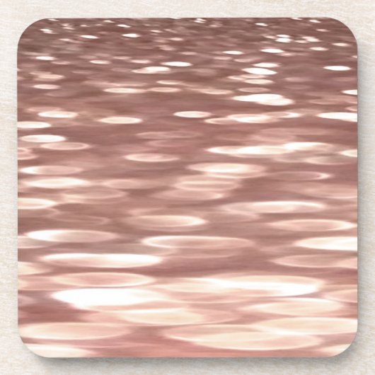 Abstract #3: Koper Roze Goud glans Onderzetter (Voorkant)