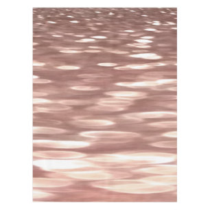 Abstract #3: Koper Roze Goud glans Tafelkleed