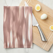 Abstract #3: Koper Roze Goud glans Theedoek (Quarter Fold)