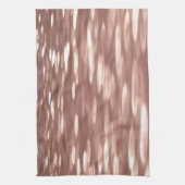 Abstract #3: Koper Roze Goud glans Theedoek (Verticaal)