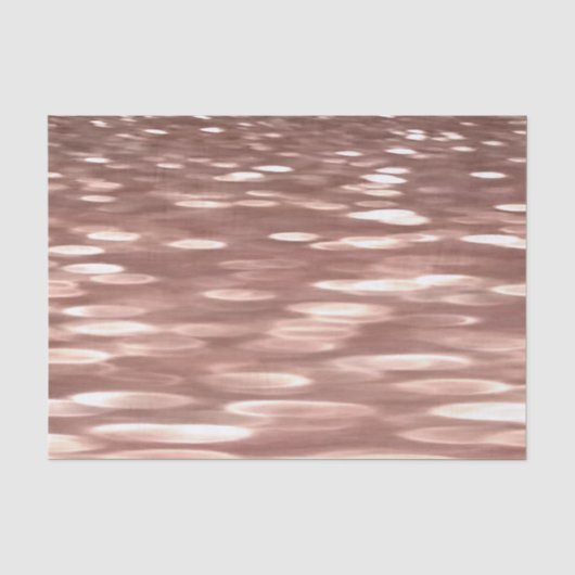 Abstract #3: Koper Roze Goud glans Tissuepapier (Voorkant)