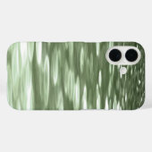 Abstract #3: Olijfgroen blauw Hoesje-Mate Case-Mate iPhone Case (Achterkant (horizontaal))