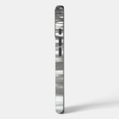Abstract #3: Zilvergrijs Shimmer Case-Mate iPhone Case (Achterkant / Links)