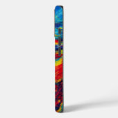 Abstract 3D digitaal olieverfschilderij Case-Mate iPhone Case (Achterkant / Links)