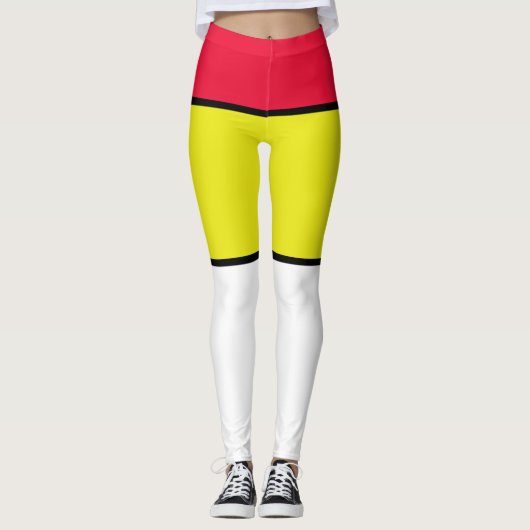 Abstract #402 leggings (Voorkant)
