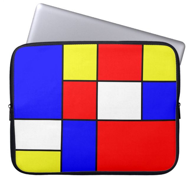 Abstract #414 laptop sleeve (Voorkant)