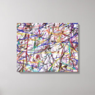 Abstract 432 van Kristalin Davis Canvas Afdruk