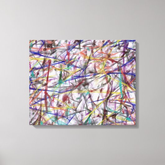 Abstract 432 van Kristalin Davis Canvas Afdruk (Voorkant)