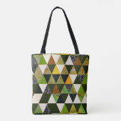 Abstract #475 Monogram Tote Bag (Achterkant)