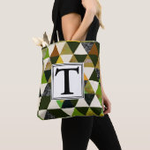 Abstract #475 Monogram Tote Bag (Dichtbij)