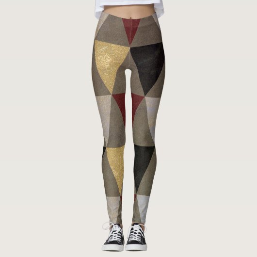 Abstract #476 leggings (Voorkant)