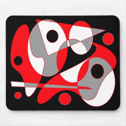 Abstract #485 muismat (Voorkant)