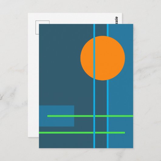 ABSTRACT 4 BRIEFKAART (Voorkant / Achterkant)