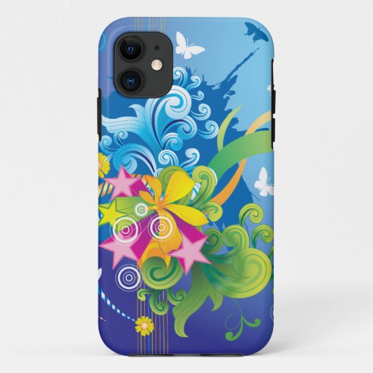 ABSTRACT 4 Case-Mate iPhone CASE (Achterkant)