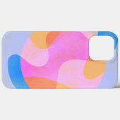 Abstract 4: Pink to Blue Case-Mate iPhone Case (Achterkant (horizontaal))