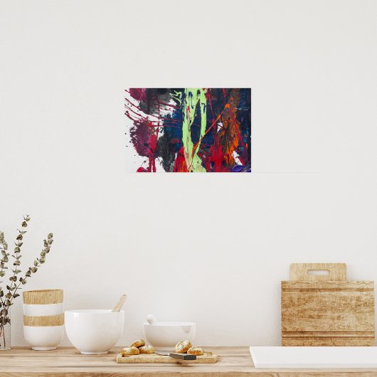 ABSTRACT 4 POSTER (Keuken)