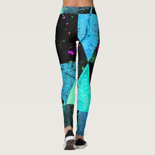 Abstract #509 leggings (Achterkant)