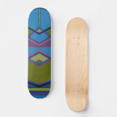 Abstract #565 persoonlijk skateboard (Voorkant)